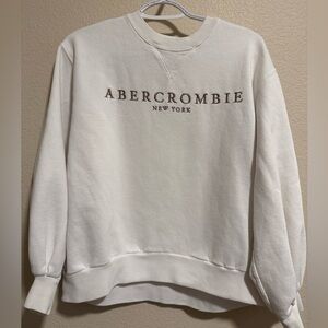 Abercrombie & Fitch Cream Soft Collection Top